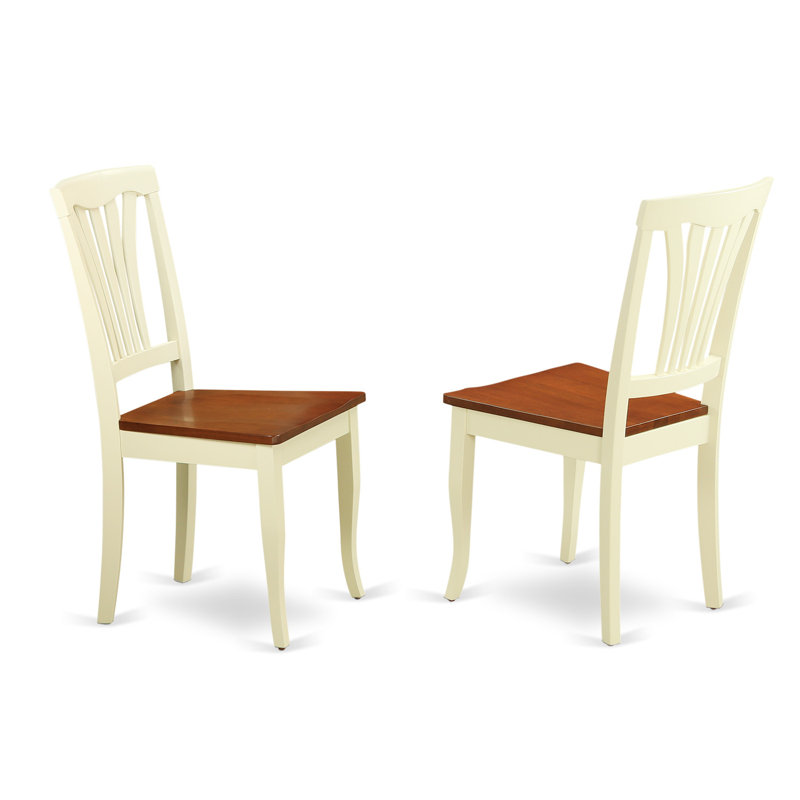 Ensemble de table de cuisine 5 pièces pour 4 personnes comprenant une table de salle à manger ovale avec rallonge papillon et 4 chaises en bois massif, babeurre 42 po x 60 po