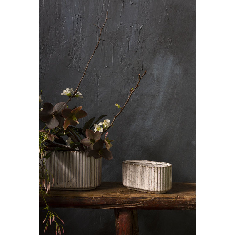 Pot de fleurs d'intérieur en céramique Bower