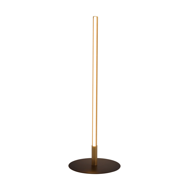 Dimond Black LED Table Lamp with On/Off Switch Round Metal Base