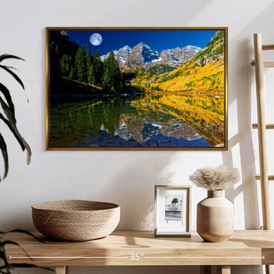 Maroon Bells pleine lune