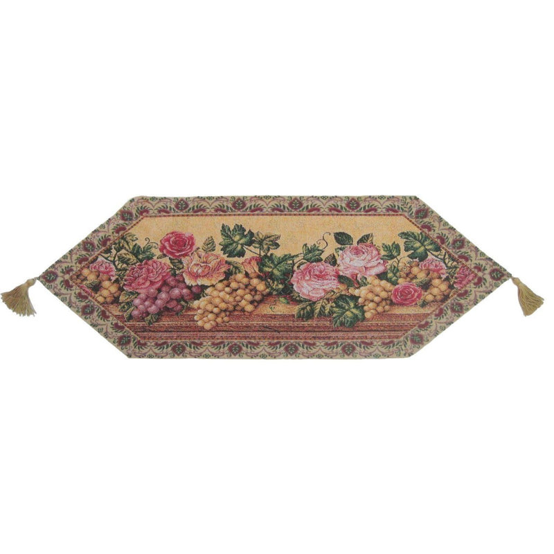 Schroeders Woven Table Runner, 38'' L x 13'' W