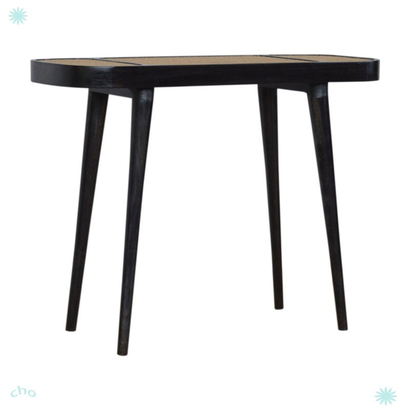 Console noir carbone
