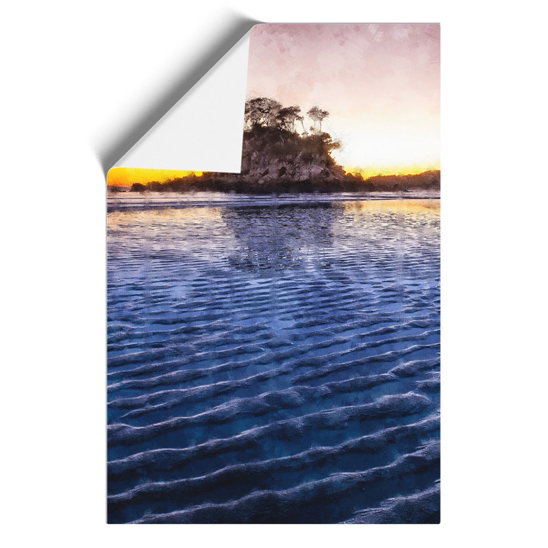 Torrent Bay In New Zealand - No Frame Print, 59cm H x 42cm W x 0.1cm D