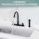 CASAINC Two Handle Kitchen Faucet with Pull Out Side Sprayer