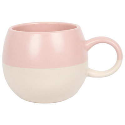 Nicola Spring - Dipped Stoneware Sphere Mug - 340ml