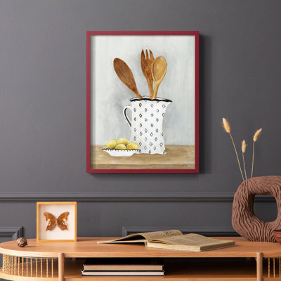 Impression encadrée Cottage Kitchen III - bois massif