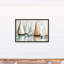 Voiliers en sourdine sur l'eau - peinture sur toile-1107507184-1107507181
