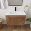 Meuble-lavabo de 30 pouces avec lavabo en céramique et tablette ajustable-1678058961