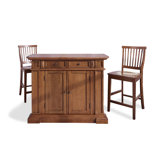 Mattice 49.75'' Wide Kitchen Island Set
