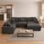 Canapé de coin modulaire confortable à 5 sièges avec repose-pieds mobile-1738844323