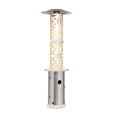 Stainless Steel Propane Standing Patio Heater