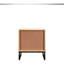 Table d'appoint en bouleau de style côtier Modern