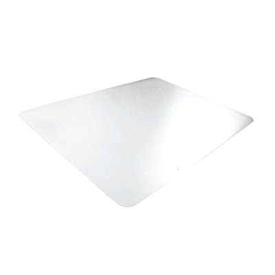 Desktex Pack of 30 Crystal Clear Vinyl Rectangular Desk Pads - 19" x 24"