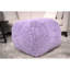 Pouf carré en microfibre Lavender Spongy-2081024195