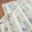 Tapis géométrique blanc / bleu / brun-59682364