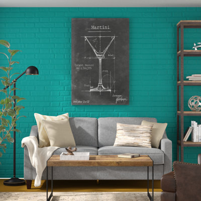 Barware Blueprint V 1 Piece Painting