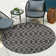 Charcoal Gitter Indoor/Outdoor Trellis Rug