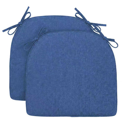 Chair Cushions For Dining Chairs Set Of 2, Seat Cushion For Kitchen Chairs With Removable Cover