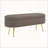 Ottoman Oval Storage Bench ith Metal Legs-552244802