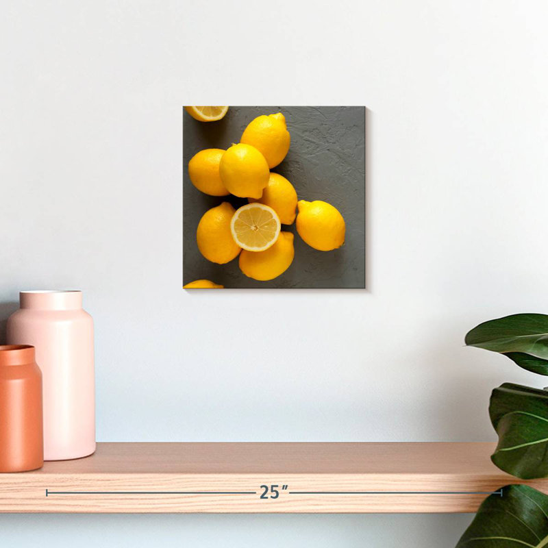 Yarlin Meyer Lemons, 10" H x 10" W