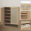 Armoire de rangement à chaussures à 6 niveaux avec tablettes réglables et armoire à chaussures à 2 niveaux-1365503565