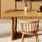 Brown Rectangular Solid Wood Dining Table-108205876
