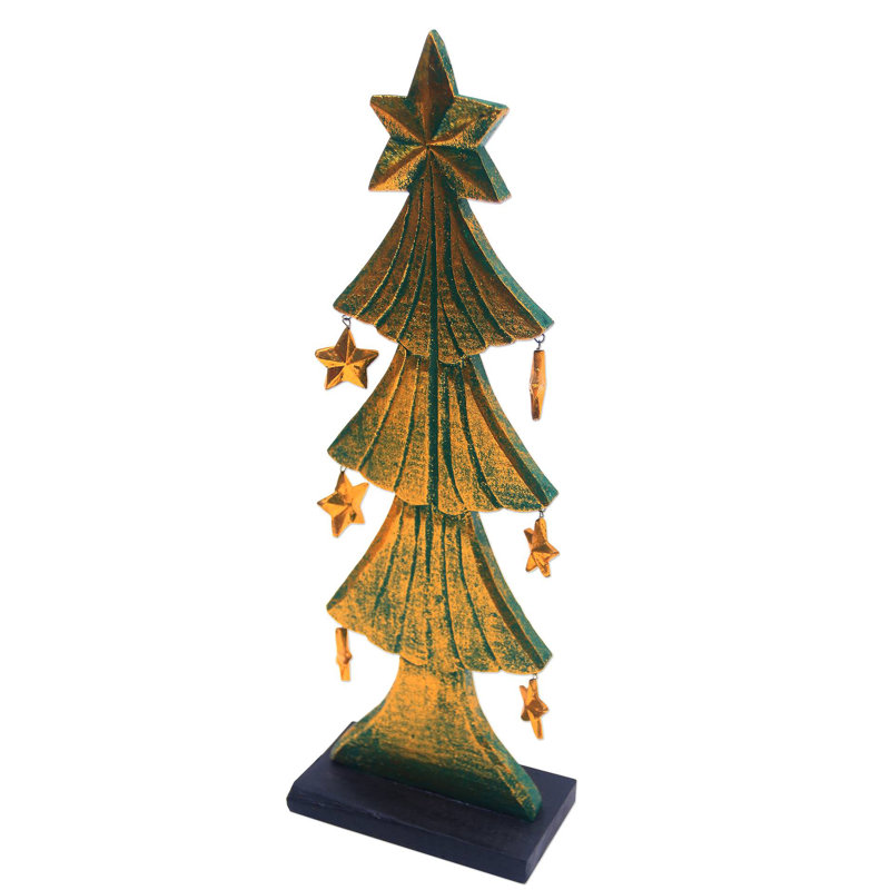Décoration de table de treewood de noël starry