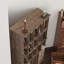 Vitrines en bois manufacturé Burlywood