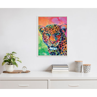 Toile encadrée Ciauna Leopard Magic par Rachel Christopoulos