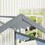 Lit de plancher de style maison avec clôture-1845966619