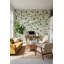 Shades Of Green Wallpaper Floral Modern Wall Decor