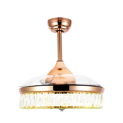 Troiano 42'' Ceiling Fan with LED Lights