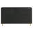 Black 8-drawer Dresser