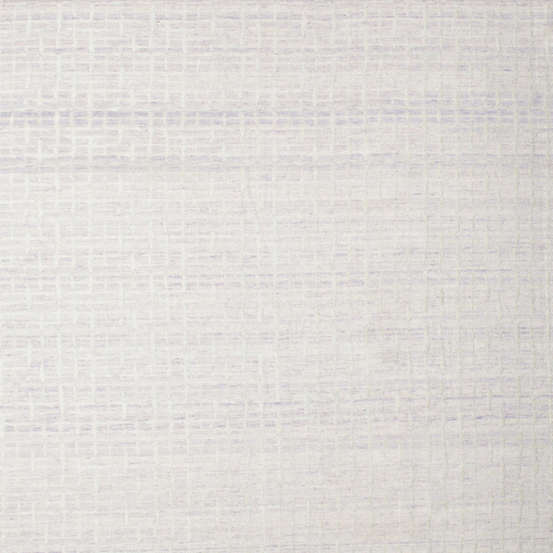 Tapis contemporain blanc cassé, Carré 7 pi