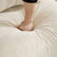 Canapé de soutien en chenille avec coussin de taille délicate et repose-pieds mobile, conception ergonomique incurvée, canapé modulaire facile à assembler pour le bureau du salon-773275572