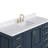 Stafford 60.25 " W Freestanding Standard Free Standing 1 Single Vanity Bathroom Vanity With Carrara Quartz Top-94668904