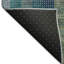 Tapis bleu sarcelle lavable à la machine Premium Prisco-1809765607