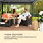 3m x 4m Steel Patio Gazebo-62757976