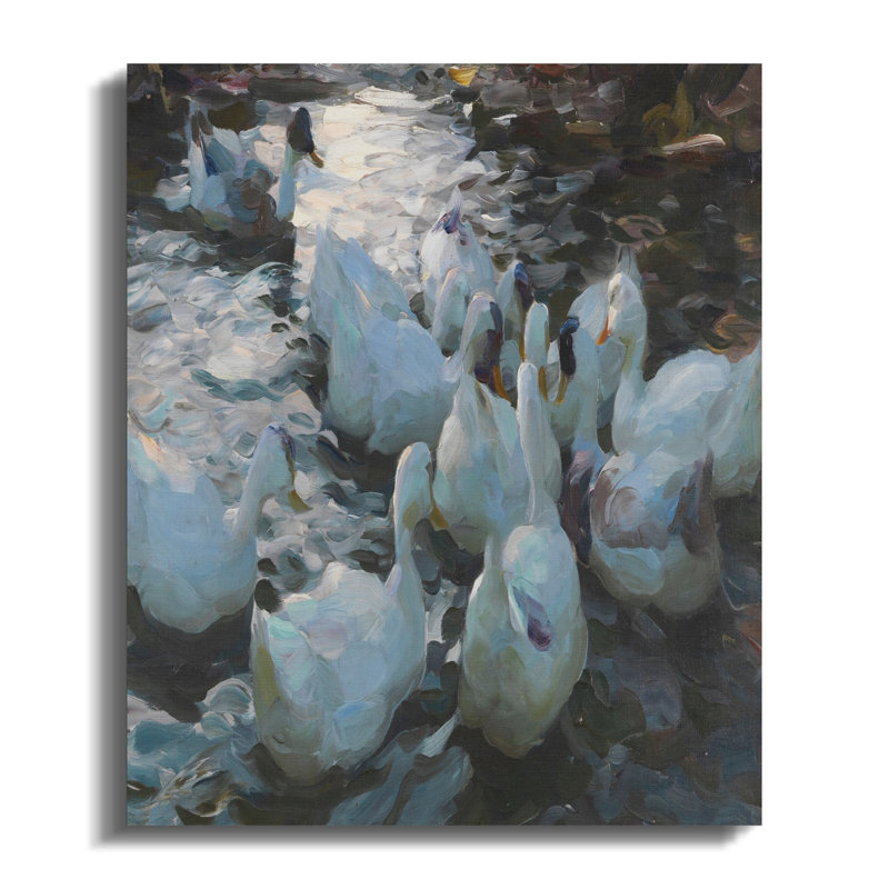 Curtsinger Wrapped Canvas Print Set, 24x30
