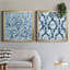 Carreau de mosaïque bleu azur III - Ensemble de cadres photo 2 pièces-1659724323-1645685482-1645685481