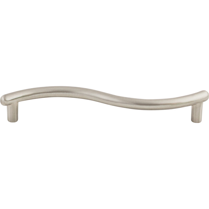 Spiral Bar Pull, Brushed Satin Nickel, 5 1/16" Center to Center