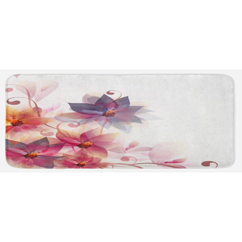 Tapis de cuisine abstrait