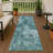 Machine Washable Indoor/Outdoor Chantille ACN2361 Casual Rug-1842077426