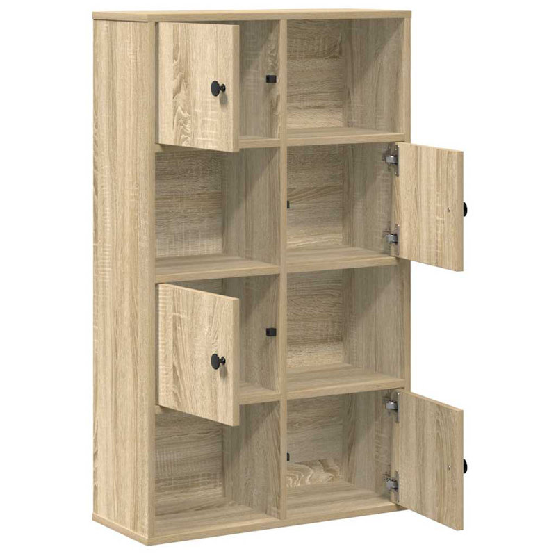 Anagnos 101.5cm H x 60cm W Bookcase, Sonoma oak