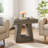 24" 2-Tier Rustic Wooden  Side End Table-27408209