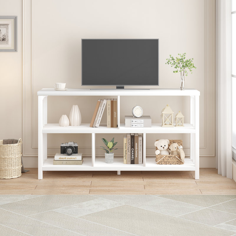 Mischa Bookcase, 30" H x 47.2" W x 13.4" D, White Oak