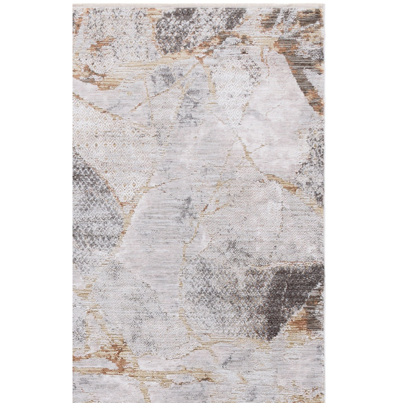 Garnet Performance Abstract Rug, Rectangle 10' x 13'
