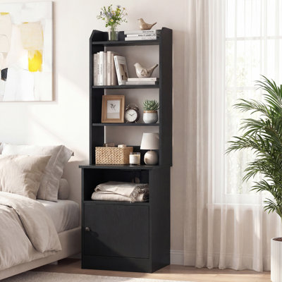 45cm W Manufactured Wood Bedside Table