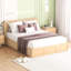 Lit plateforme en bois avec rangement 2 tiroirs sous le lit-130429122