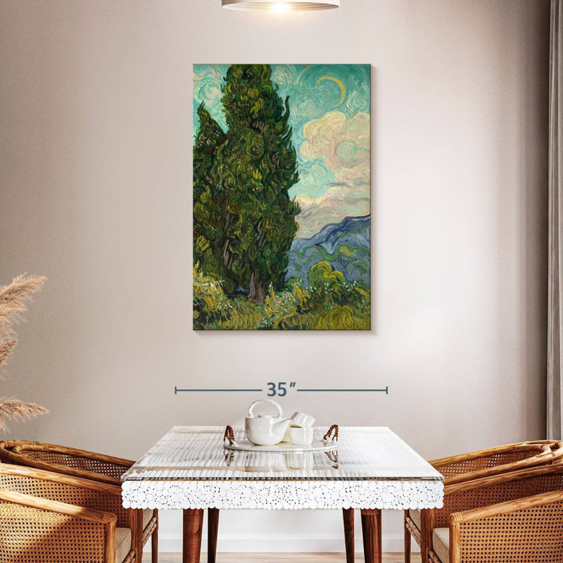Harnek Cypresses, 45" H x 30" W